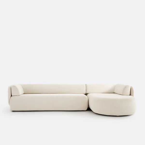 Ecksofa, Gerade, Samt, Meridiano