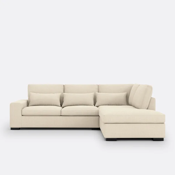 Ecksofa Odessa, Baumwolle/leinen, Bultex