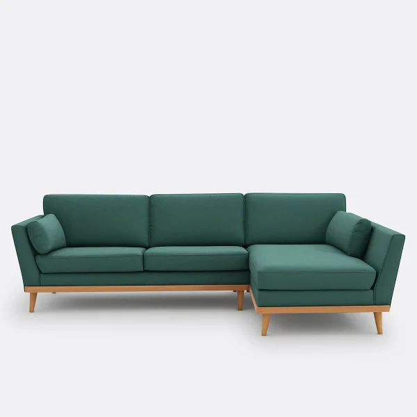 Ecksofa Tasie, Baumwolle/polyester