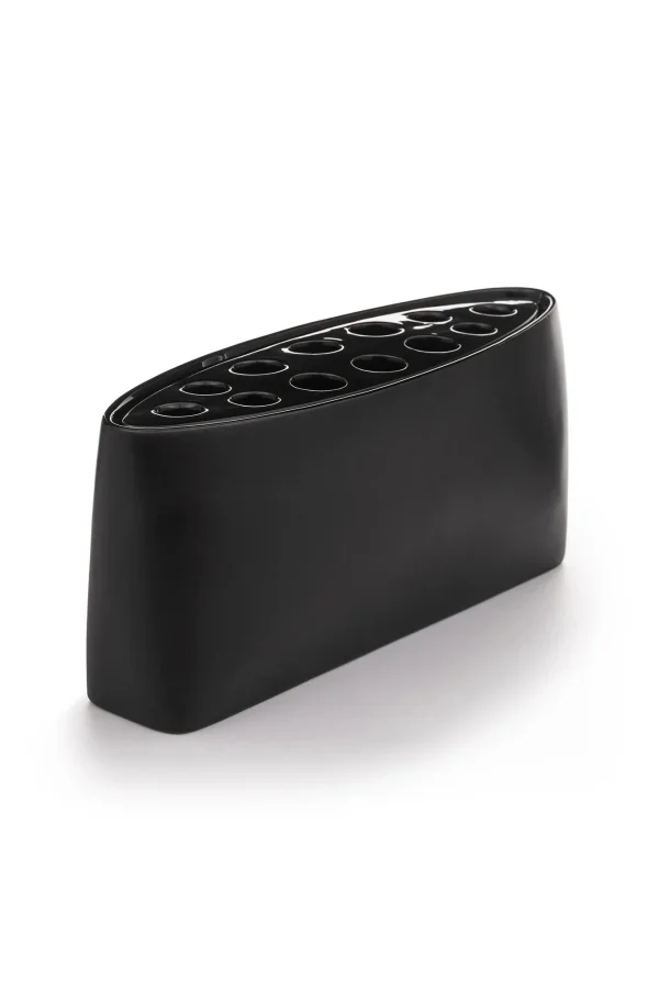 Eia Keramikvase Schwarz