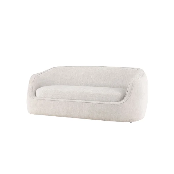 Elio Sofa 3-Sitzer hellgrau.