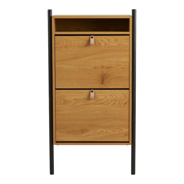 Elna Schuhschrank 2 Klappen EichenDekor.
