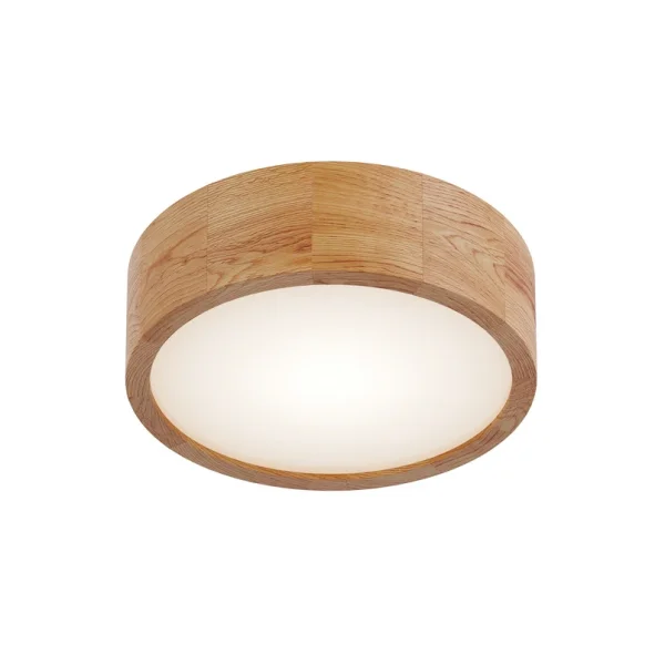 Envostar - Kerio Deckenlampe eiche natur Ø 27 cm