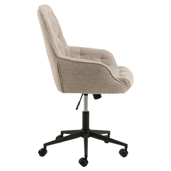Erik Bürostuhl Bouclé beige.