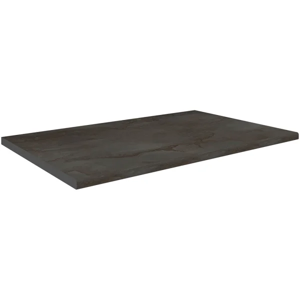 Esilo Küchenarbeitsplatte 100 cm anthrazit grau.