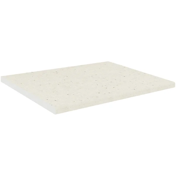 Esilo Küchenarbeitsplatte 80 cm weiß.