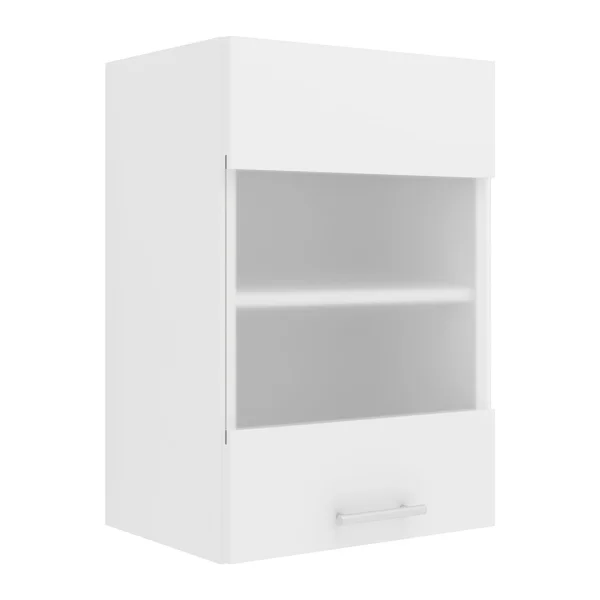 Esilo Küchenoberschrank 40 cm 1 Glastür weiß.