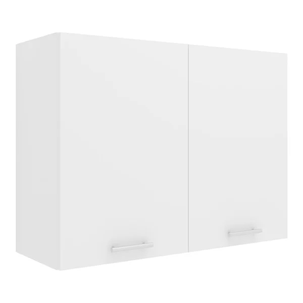 Esilo Küchenoberschrank 80 cm 2 Türen weiß.