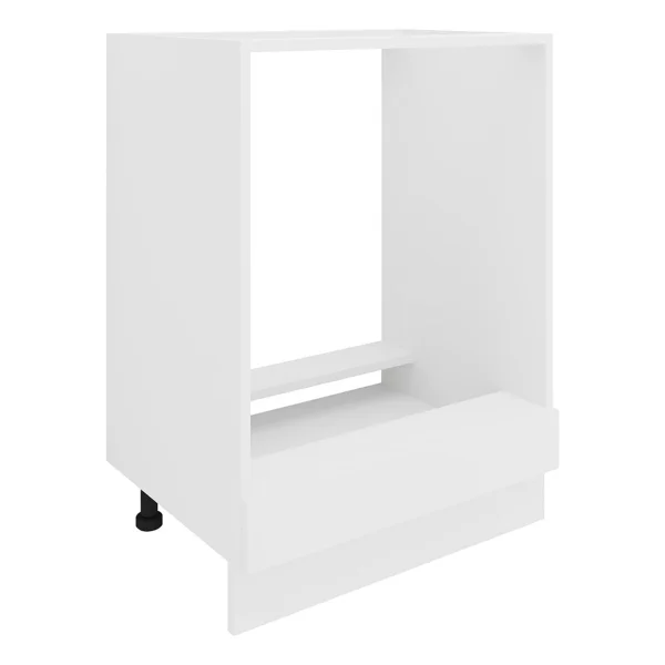Esilo Küchenunterschrank 60 cm für Ofen weiß.