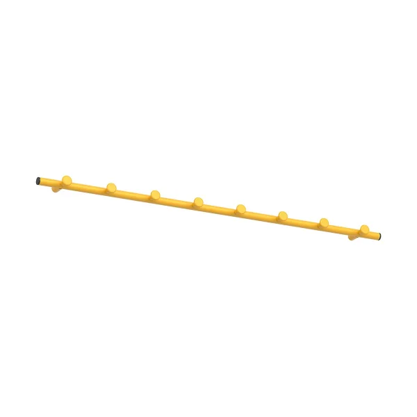 Essem Design Classic Hakenleiste 100 cm Schwarz