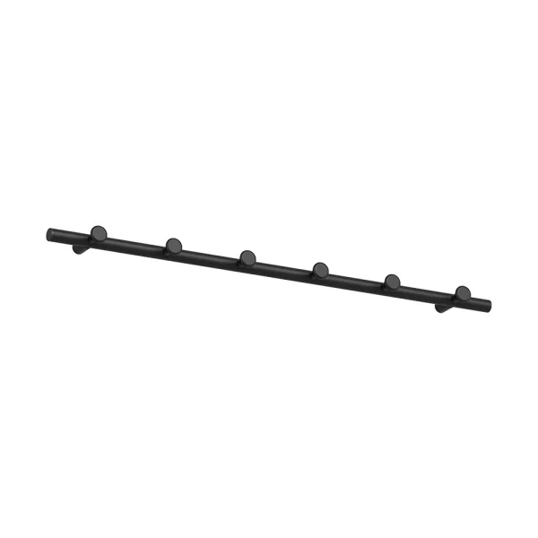 Essem Design Classic Hakenleiste 60 cm Schwarz