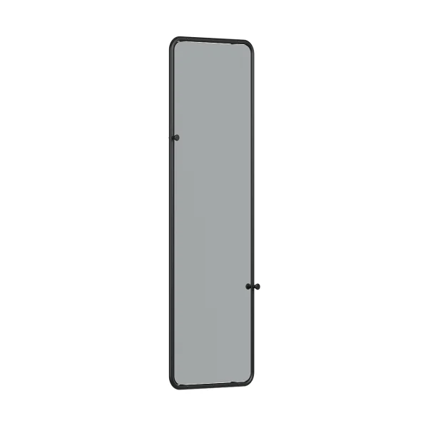 Essem Design Classic Wandspiegel 120x40 cm Schwarz