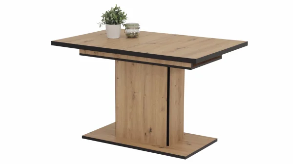 Esstisch 120 - 160 cm ausziehbar Artisan Eiche - ARIANA