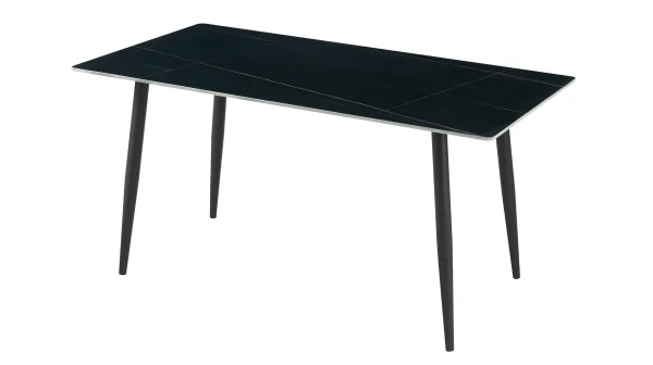 Esstisch 140 x 80 cm Keramikoptik - MALIO