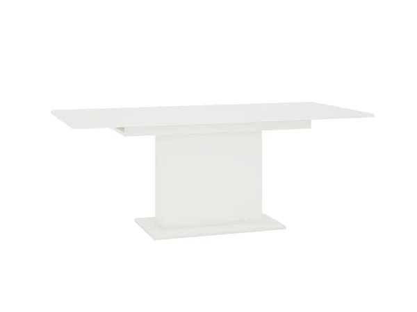 Esstisch 160 - 200 cm ausziehbar weiß - MADRAS