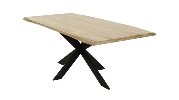 Esstisch 180 x 100 cm Eiche massiv geölt - LOUIS