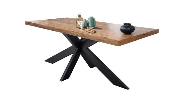 Esstisch 200 x 100 Mango massiv lackiert gebeizt - TIMKA