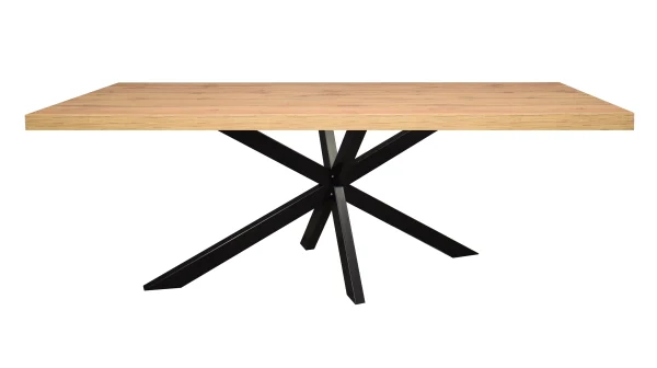 Esstisch 210 x 100 cm Asteiche Holzdekor - TAVOLO