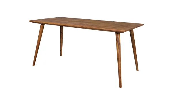 Esstisch Sheesham Massivholz 120 x 60 cm - Rechteckig & Gebeizt - RAINE