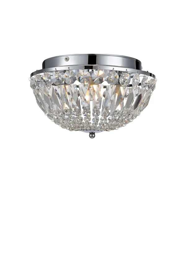 Estelle Kristall Deckenlampe Chrom