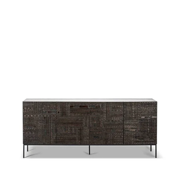 Ethnicraft Ancestors Tabwa Siteboard Teak 4 Türen
