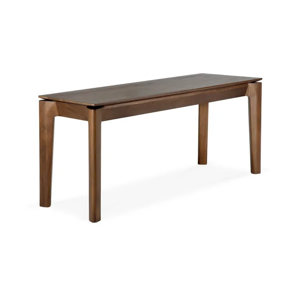 Ethnicraft Bok Bank Dunkelgebeizt Teak 126 cm