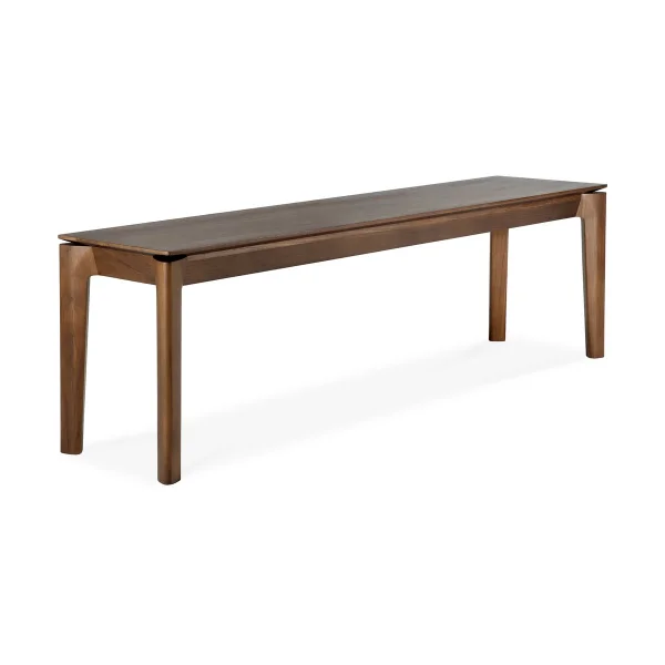 Ethnicraft Bok Bank Dunkelgebeizt Teak 166 cm
