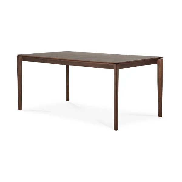 Ethnicraft Bok Esstisch 160x80 cm Lackiertes Teak Brown