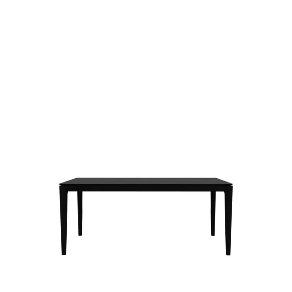 Ethnicraft Bok Esstisch 180x90 cm Schwarz gebeizte Eiche