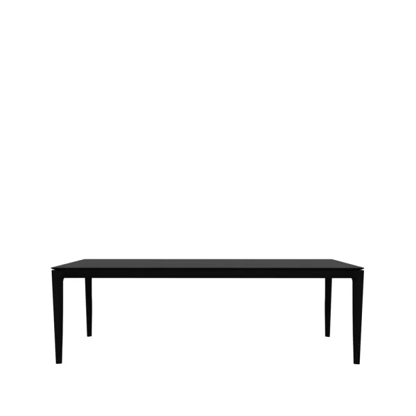 Ethnicraft Bok Esstisch 240x100 cm Schwarz gebeizte Eiche