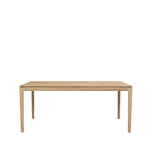 Ethnicraft Bok Esstisch mit Einlegeplatte Oak wax oil 100x180/280 cm