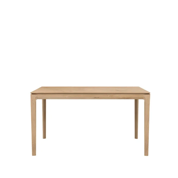 Ethnicraft Bok Esstisch mit Einlegeplatte Oak wax oil 90x140/220 cm