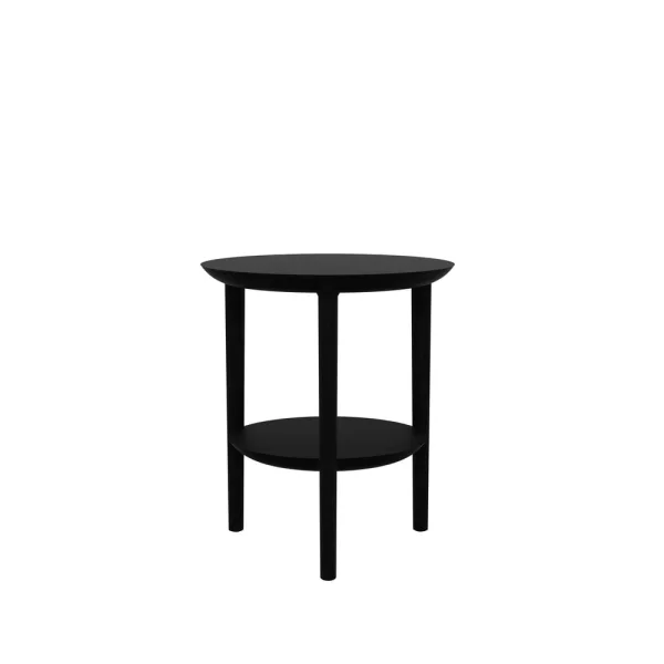 Ethnicraft Bok-Sideboard Ø43 cm Schwarze Eiche Ø43