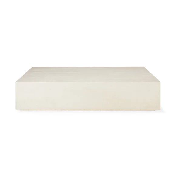 Ethnicraft Elements Sofatisch Off white, 120×90 cm