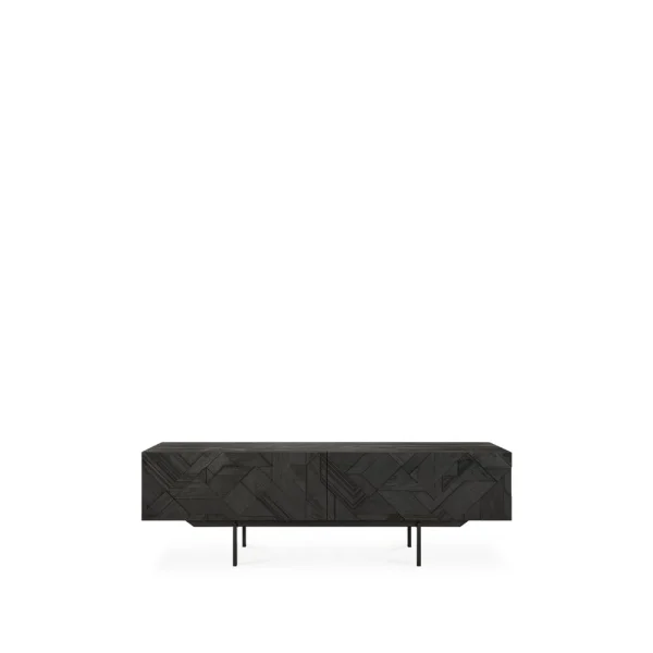 Ethnicraft Graphic Fernsehbank Black 162 cm