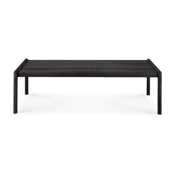 Ethnicraft Jack Outdoor Couchtisch  schwarzgebeizt teak 120×65 cm