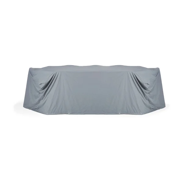 Ethnicraft Jack Outdoor Regenschutz für Gartenmöbel Ausziehbare Tisch 245x155x76 cm