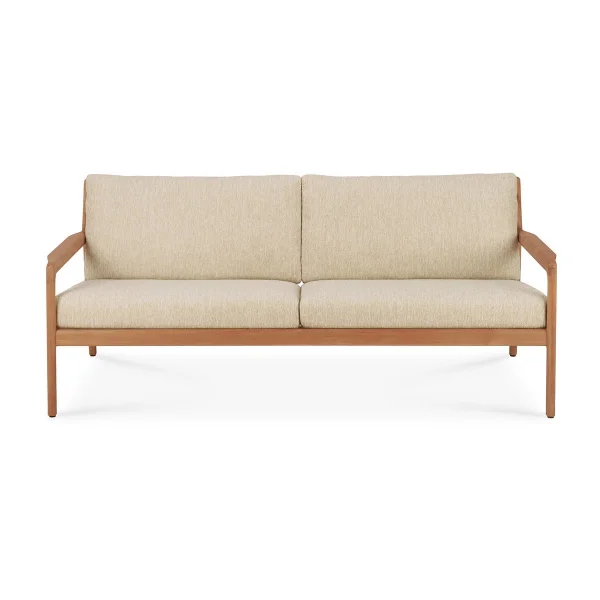 Ethnicraft Jack Outdoor Sofa 2-sitzig teak Natural