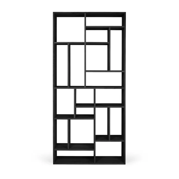 Ethnicraft M Rack Bücherregal groß Schwarze Eiche