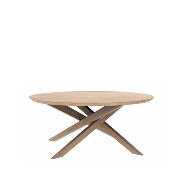 Ethnicraft Mikado Couchtisch Ø100 cm Oak wax oil round