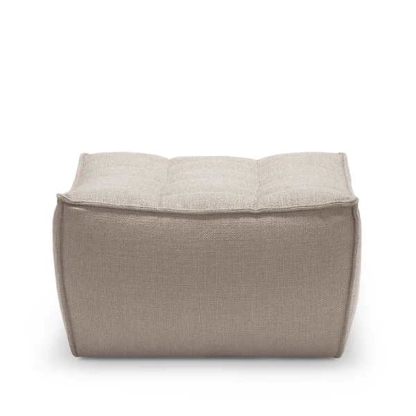 Ethnicraft N701 Fußhocker 70x70 cm Beige