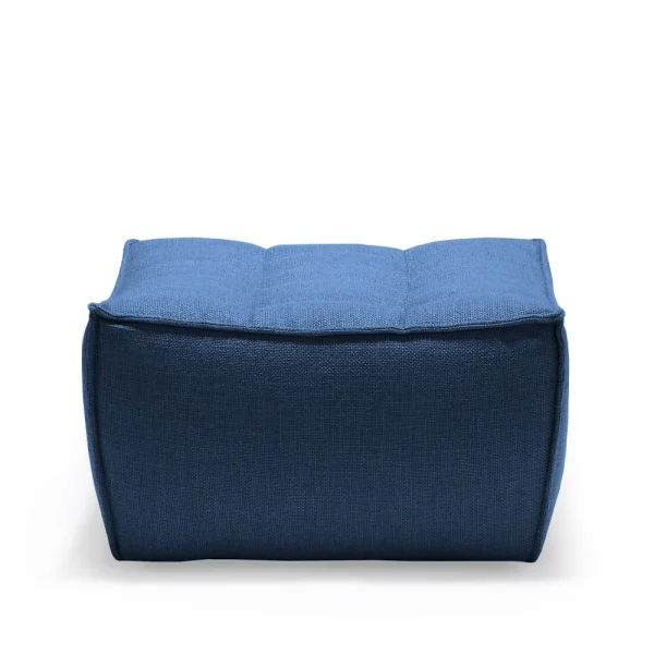 Ethnicraft N701 Fußhocker 70x70 cm Blue