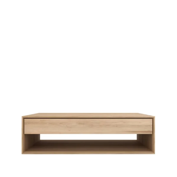 Ethnicraft Nordic Couchtisch Vaxoljad ek 1 låda 120x70 cm