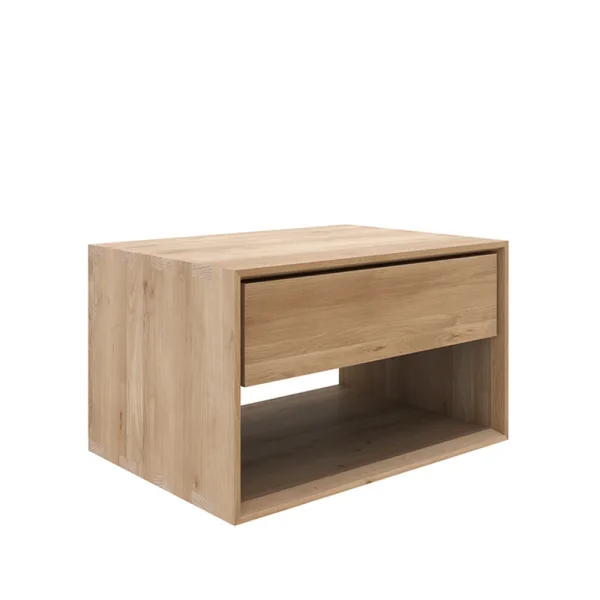 Ethnicraft Nordic II Nachttisch Oak wax oil 1 Schachtel 57 cm