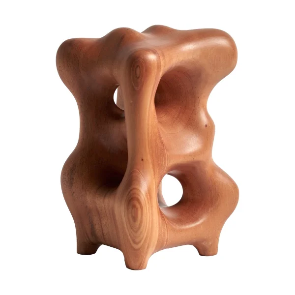 Ethnicraft Organic Skulptur 22 cm Lackiertes Mahagony