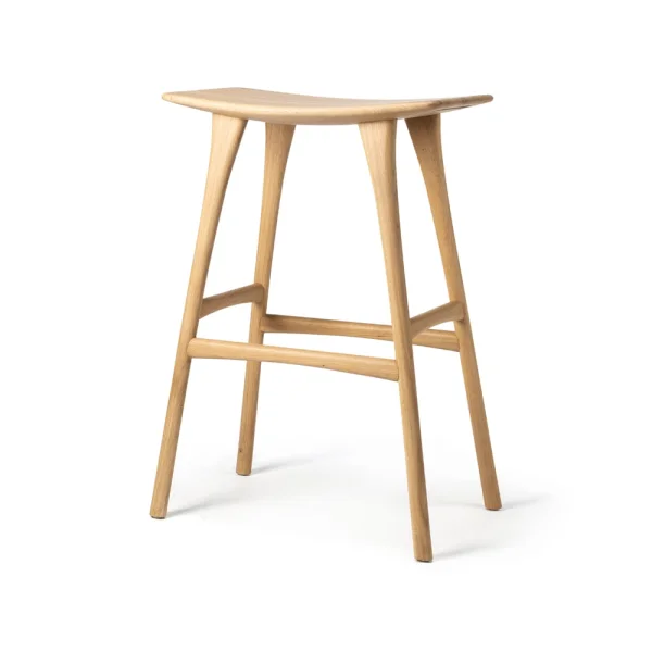 Ethnicraft Osso Barhocker 80x57 cm Oak