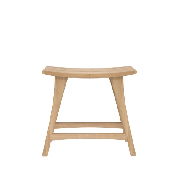 Ethnicraft Osso Hocker 48x50 cm Hartholz geölte Eiche