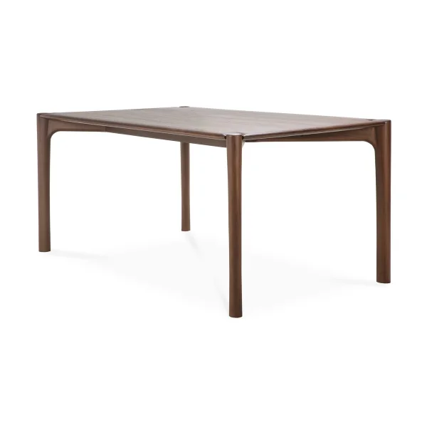 Ethnicraft PI Esstisch 200x95 cm Lackiertes Teak Brown