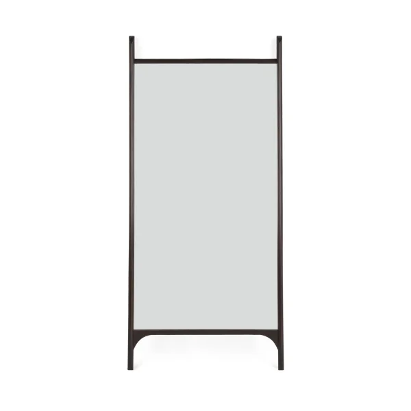 Ethnicraft PI Standspiegel 80x200 cm Dunkelbraun gebeizte Mahagony