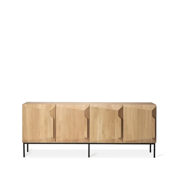Ethnicraft Stairs Sideboard 4-türig Eiche 200x80x46 cm